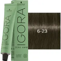Schwarzkopf Ammattilainen IGORA ZERO AMM pysyvä hiusväri ilman ammoniakkiväriä 6-23 60 ml