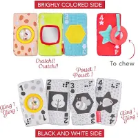 Sophie The Giraffe Sensory Cards Aktivointilelu
