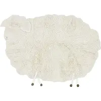 Lorena Canals Woolable Rug Pink Nose Sheep - Beige - 120X 170CM