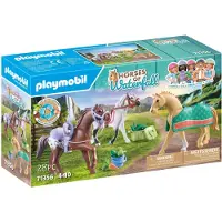 Playmobil Horses of Waterfall Kolme Hevosta Satuloilla