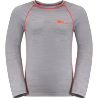Jack Wolfskin Kids' Merino Baselayer Set Pebble Kerrasto setit 104
