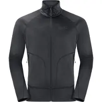 Jack Wolfskin Men's Kammweg Full Zip Phantom Välikerrospuserot S