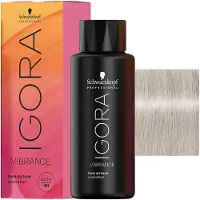 Schwarzkopf Professional IGORA Vibrance hiusten puolikestoväri sävy 10-12 Cendré Ash Soft Toner 60 ml