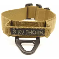 K9 Thorn Bravo Cobra Leash with Grip (Color: Coyote, Size: XL)