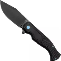 FOX Knives Eastwood Tiger FX-524 TI, S90V Black PVD, Titanium Black PVD, pocket knife Gudy Van Poppel design