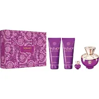 Versace Dylan Purple Eau De Perfume Spray 100ml Set 4 Pieces 2024