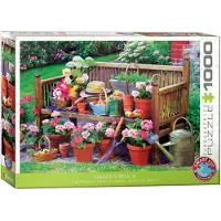 Eurographics (EURHR Garden Bench 1000 Piece Puzzle 1000 Piece Jigsaw Puzzle