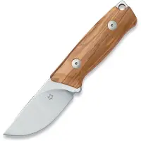 FOX Knives Rifle Muzzle FX-664 OL, Olive Wood fixed knife, Raven Knives design