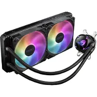 Asus ROG STRIX LC II 280 ARGB, All-in-one-nesteenjäähdytin, 14 cm, Musta (90RC00C1-M0UAY1)