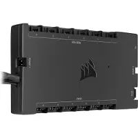 Corsair Microsystems iCUE COMMANDER CORE XT PWM -tuuletin- ja RGB-ohjain, musta