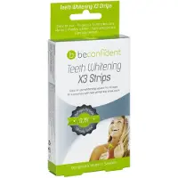 Beconfident Teeth Whitening X3 Strips, 10 days 20 strips