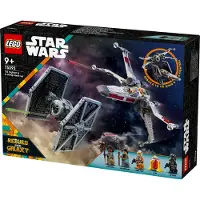 LEGO Star Wars 75393 TIE-hävittäjä ja X-Wing – yhdistelmämalli