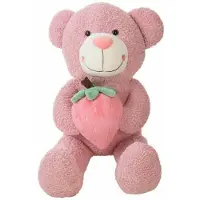 Big Buy Cooking Teddy Bear Strawberry 90 cm