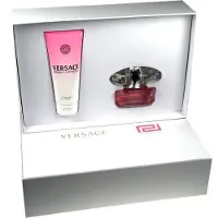Versace Bright Crystal Set eau de toilette 50 ml ja Bright Crystal vartalovoide - 50 ml