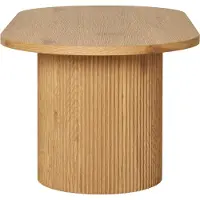 Ebuy24 Kahvipöytä Boavista, 60x120x45 cm, luonnollinen väri