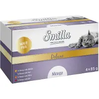 Smilla 12x85g Deluxe Mousse lajitelma kissan märkäruoka