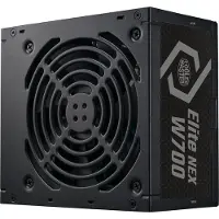 Cooler Master Elite NEX White 700, 700 W, 200 - 240 V, 50/60 Hz, 5 A, Aktiivinen, 110 W (MPW-7001-ACBW-BE1)