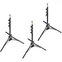Manfrotto Tripod Set of three 1051BAC Mini 211cm pressure tripods