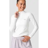 ICANIWILL Everyday Seamless 1/4 Zip White