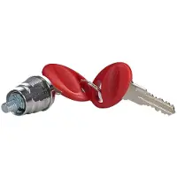 Shad Quad Lock Kit Punainen,Hopeinen