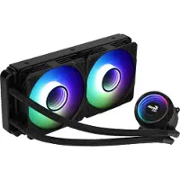 Aerocool Mirage L240 ARGB Black - 240mm CPU vesijäähdytyssarja - LGA1700 sarja mukana