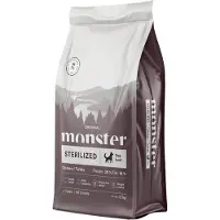 Monster Pet Food - Dog Original Sterilized Chicken/Turkey All Breed Gray 12 kg - Koirat - Koiranruoka - Kuivaruoka