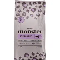 Monster Pet Food - Cat Original Sterilized Chicken/Turkey 6 kg - Kissat - Kissanruoka - Kuivaruoka