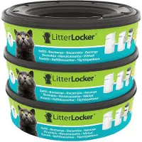 Litter locker - Refill - Refillkasetter Transparent 3-kpl Pakkaus - Kissat - Kissan hiekkalaatikot - WC-tarvikkeet ja kissanhiekkalapiot