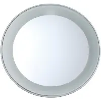 Tweezerman Mini mit LED-Beleuchtung 15x Vergrößerungsspiegel Meikkipeili 1 kpl