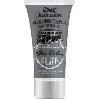 Hairgum Värillinen kiinnitysgeeli Fix Color Silver 30ml