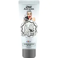 Hairgum Puolipysyvä värjäys - - Sixty's Color - Valkoinen - 60ml - Kaikille hiustyypeille