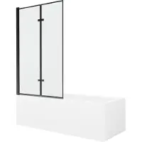 Mexen Cubik kylpyamme viimeistelyllä ja lasiseinällä, 170x70 cm + 100 cm (II)