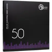 Ginza.se LP-vinyyli ulkoholkit Audio Anatomy LP VINYL OUTER SLEEVES, 12″ PP / 80µ, 50