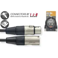 Stagg Äänikaapeli REAN XLR/m - XLR/f 1m 1m