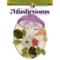 Dover Publications Creative Haven the Art of Mushrooms