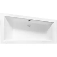 Besco Intima Slim 150x85 epäsymmetrinen amme rungolla, vasen