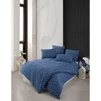 RIPOSO pussilakanasetti Gina Navy, 200x200, 3 osaa