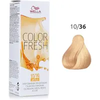 Wella Color Fresh Ammattilaisten hiussävyte 75 ml 10/36 Hell-Lichtblond Gold-Violett