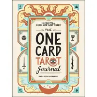 ADAMS MEDIA CORPORATION One Card Tarot Journal: 150 Prompts for Single Card Tarot Wisdom