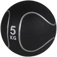Gorilla Sports Lääkepallo musta/hopea