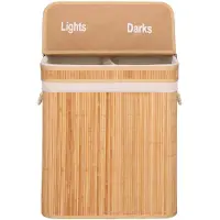 Springos Bambu pyykkikori HA0155 100l