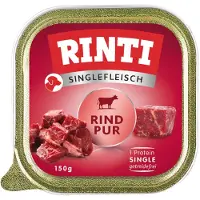 Rinti 10x150g Single Protein kana -koiranruoka