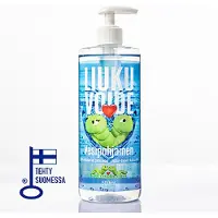 Kaalimato - Liukuvoide pumppupullo 500 ml, säästökoko, loistavasti liukuva, Suomessa valmistettu, vegaaninen, dermatologisesti testattu, vesipohjainen