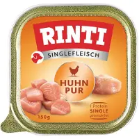 Rinti 10x150g Single Protein kana -koiranruoka