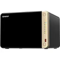 Qnap TS-664-8G - Verkkotallennuspalvelin, Musta, Pronssi