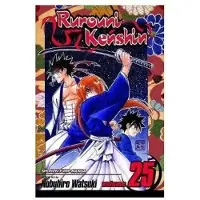 Watsuki, Nobuhiro Viz Rurouni Kenshin GN Vol. 25 (Curr PTG) Pehmeäkantinen manga