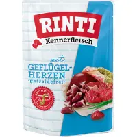 Rinti 10 x 400 g kana Pouches koiran märkäruoka