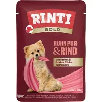 Rinti | Gold Mini | 100 g pussi - Kana ja naudanliha 100 g