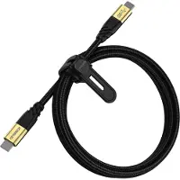 Otterbox Premium USB-C 3.2 Gen 1 -kaapeli, 100 W, 1,8 m, Black Shimmer
