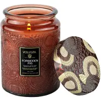 Voluspa Forbidden Fig - Suuri - 18 oz kynttil